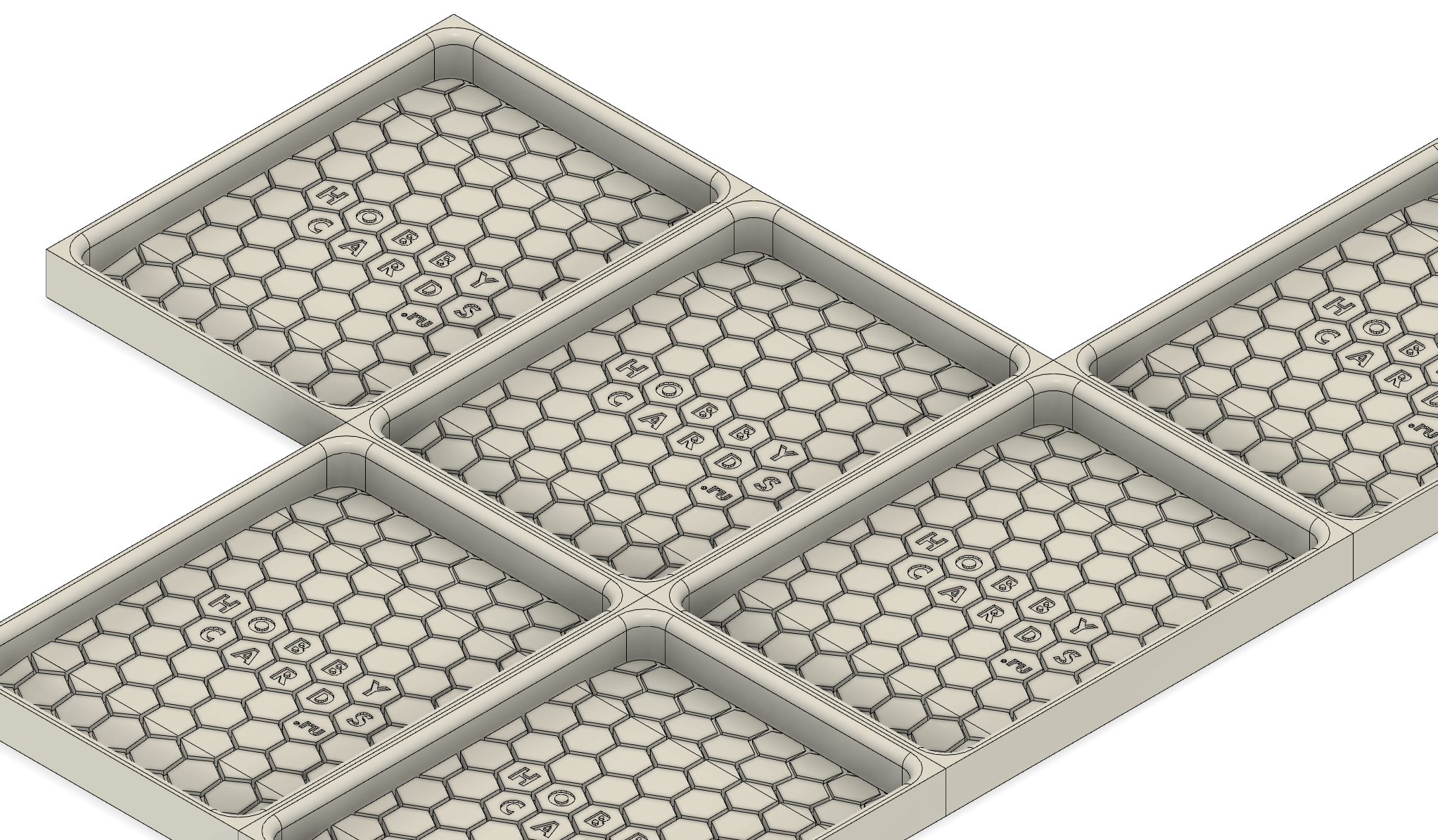 3D модель органайзера